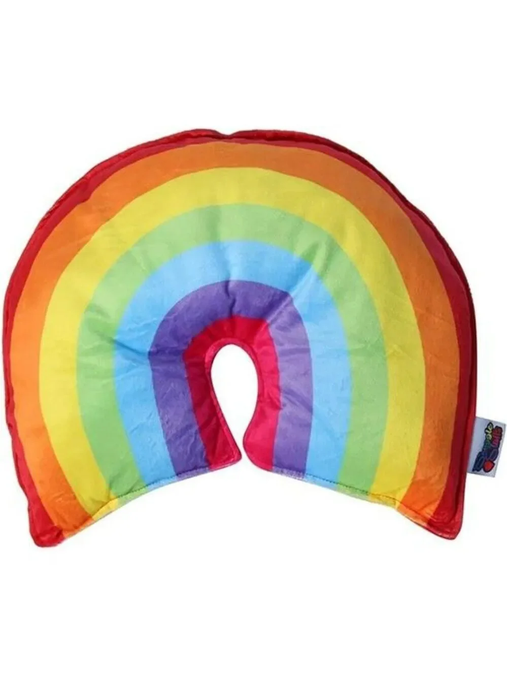 Rainbow Plush Throw Pillow Colorful Decorative Cushion for Kids Girls Bedroom De